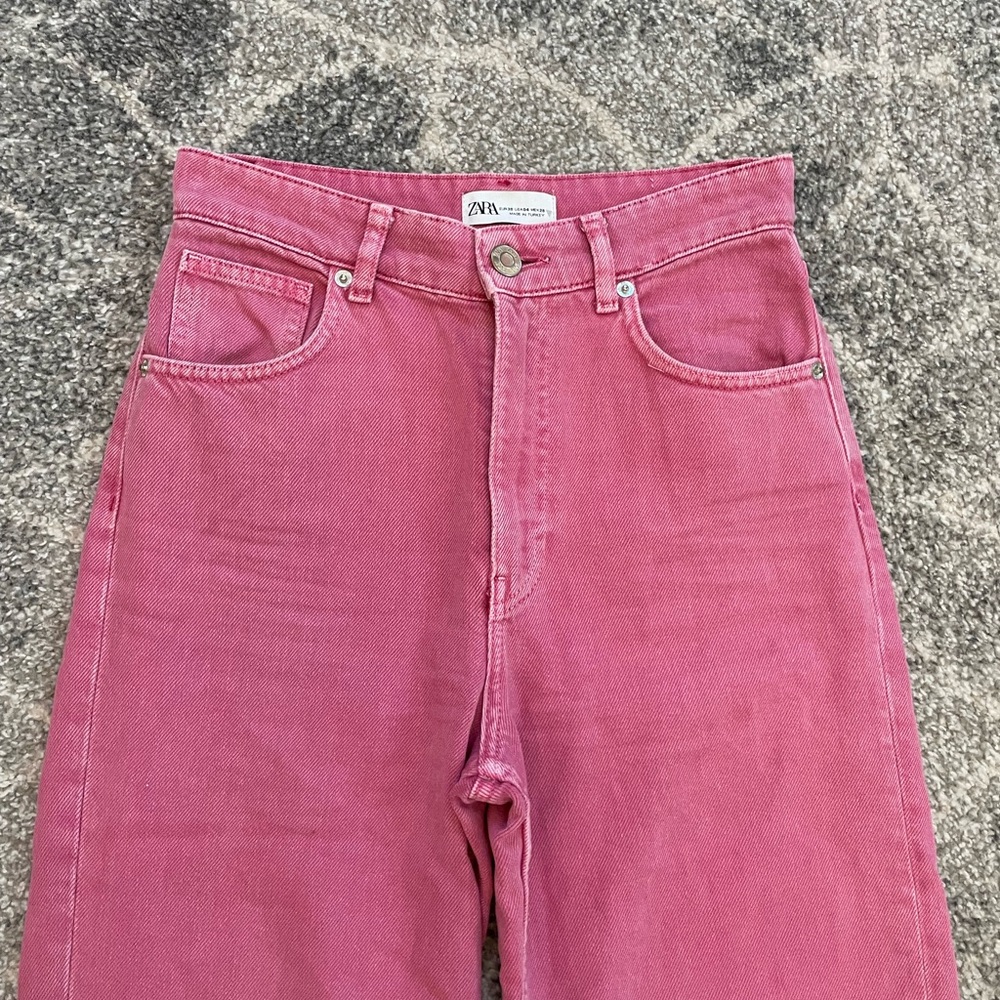 Women's Pink zara Jeans
